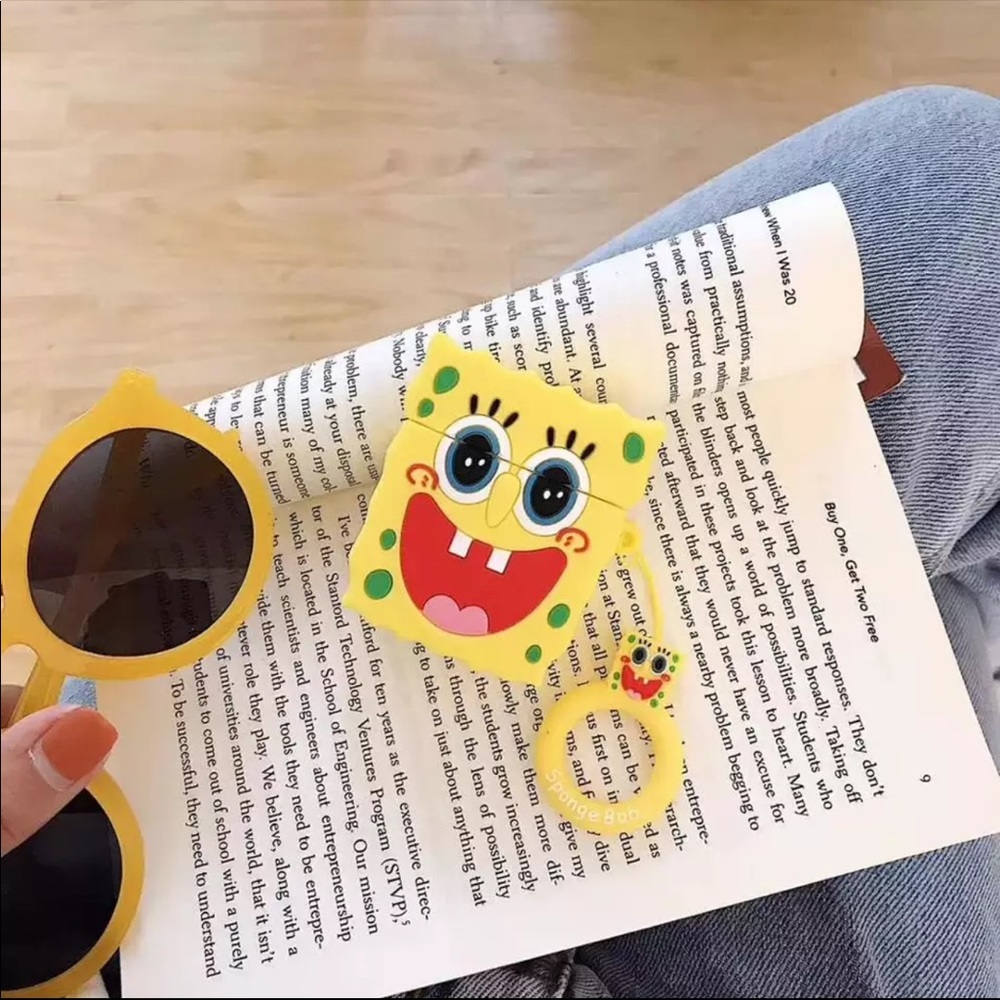 3/$30 💛 Spongebob 3D Silicone AirPods Pro 3 Case - Picture 2 of 5